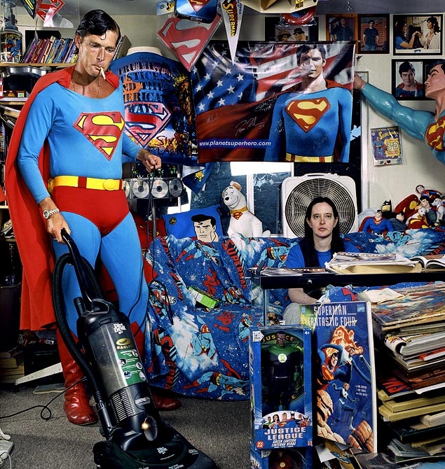 Segal - Superman takes care of the vacuuming