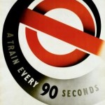 A train every 90 seconds, by Abram Games, 1937