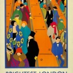 Brightest London is best reached by Underground, by Horace Taylor, 1924