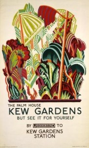 The Palm - House Kew Gardens, by Clive Gardiner, 1926